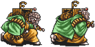 Puppetmaster Gennai's in game sprite (SFC)